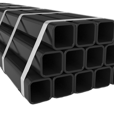 Good price Q345 hàn ống thép cacbon nhẹ liền mạch / ống thép vuông ERW màu đen / ống thép hình chữ nhật trực tuyến