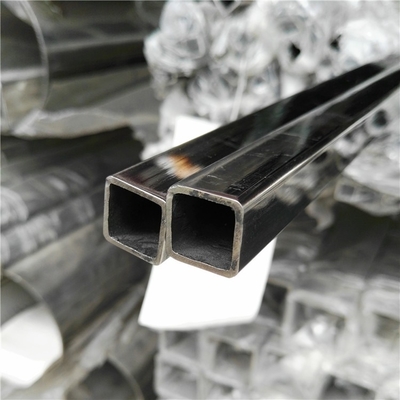Q235b P235GH 2x2 4X4 200*200*8*12m Ống vuông hình chữ nhật bằng thép không gỉ 304L/316/316L kim loại