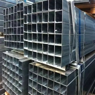 Good price Q235 Q345 Ống hình vuông thép kẽm hàn nóng để vận chuyển chất lỏng trực tuyến