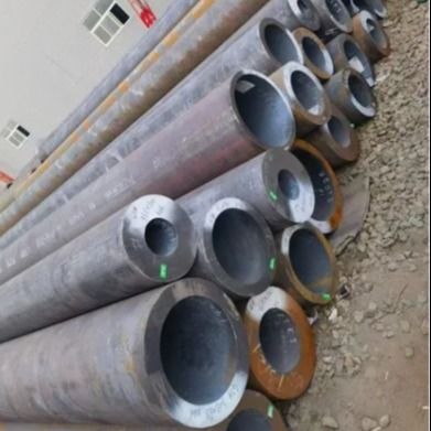 Q235B S355JR Làn nóng màu đen tường dày ERW ống hàn thép cho vận chuyển dầu