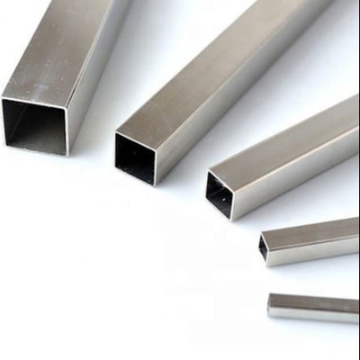 Cán nóng liền mạch 316 Thép không gỉ rỗng Ống vuông Bàn chải đánh bóng