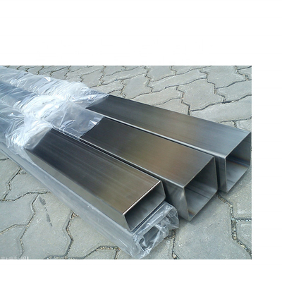 Nhà sản xuất Trung Quốc Giá bán buôn Ống SS hình chữ nhật AISI ASTM JIS Ống vuông bằng thép không gỉ 304 Còn hàng